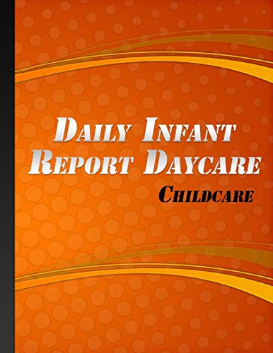 Childcare: Newborn Baby's Schedule | Baby Health Notebook | Orange Cover 110 Pages