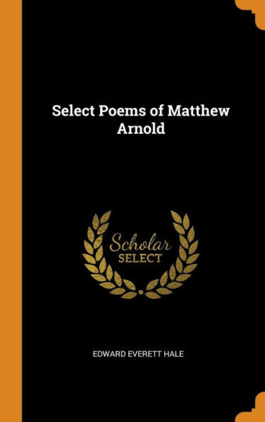 Select Poems Of Matthew Arnold