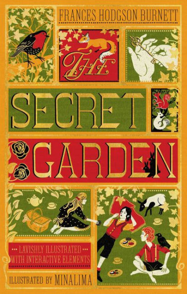 The Secret Garden (Minalima Edition) (Illustrated With Interactive Elements)