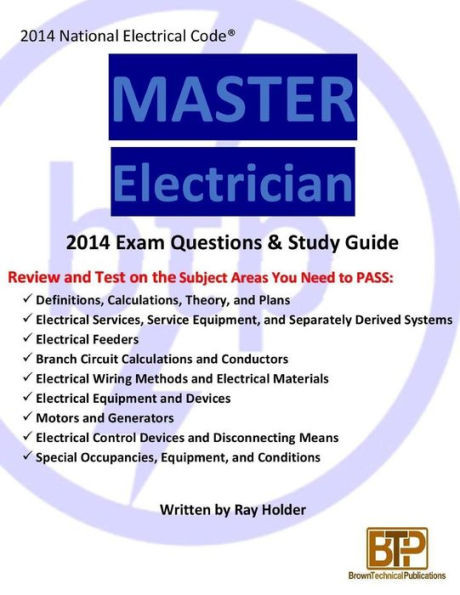 2014 Master Electrician Exam Questions And Study Guide