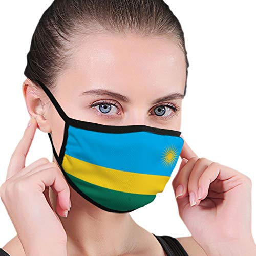 Safety Shield Reusable Outdoor Covers rwandan flag Comfortable Covers