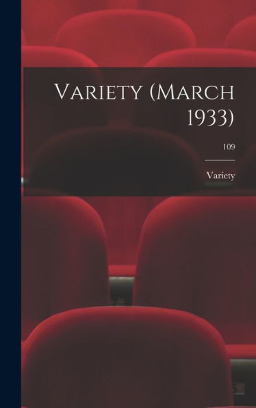 Variety (March 1933); 109