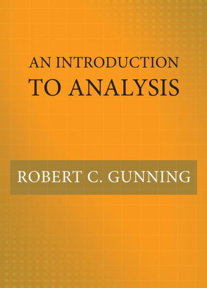 An Introduction To Analysis