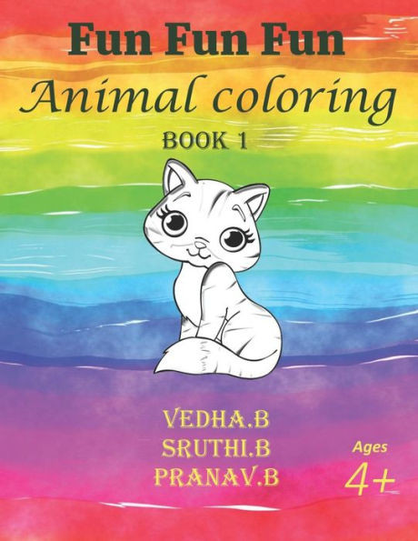 FUN FUN FUN û ANIMAL COLORING BOOK 1 (FUN FUN FUN COLORING BOOKS)