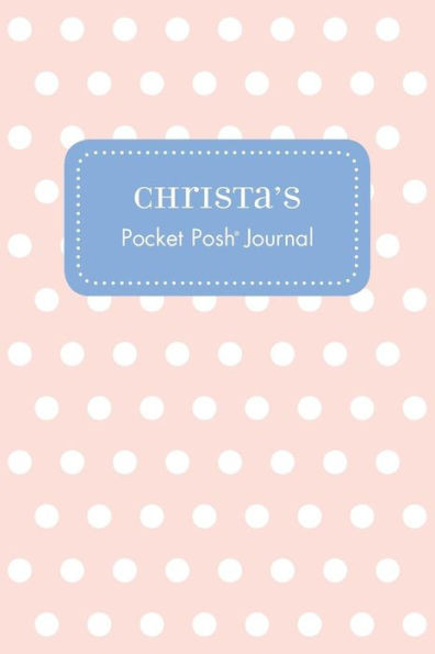 Christa'S Pocket Posh Journal, Polka Dot