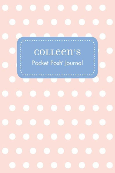 Colleen'S Pocket Posh Journal, Polka Dot