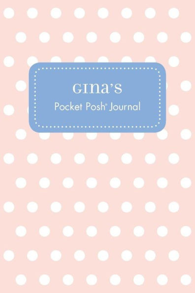 Gina'S Pocket Posh Journal, Polka Dot