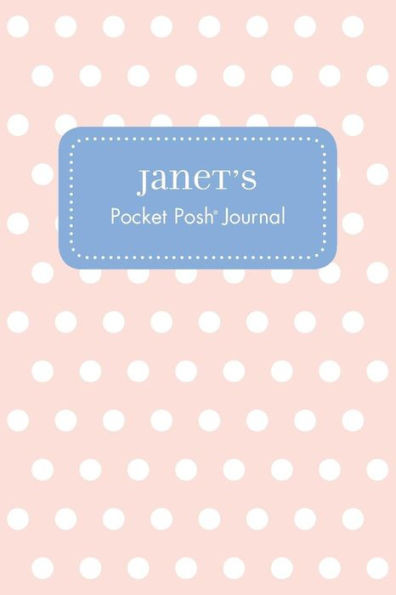 Janet'S Pocket Posh Journal, Polka Dot