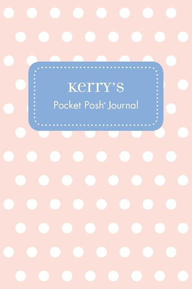 Kerry'S Pocket Posh Journal, Polka Dot