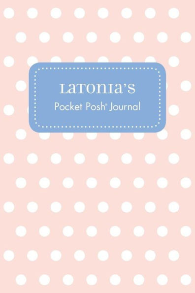 Latonia'S Pocket Posh Journal, Polka Dot