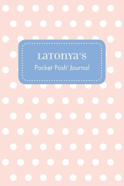 Latonya'S Pocket Posh Journal, Polka Dot