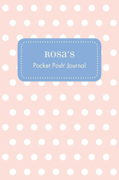 Rosa'S Pocket Posh Journal, Polka Dot