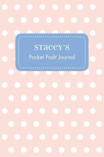 Stacey'S Pocket Posh Journal, Polka Dot