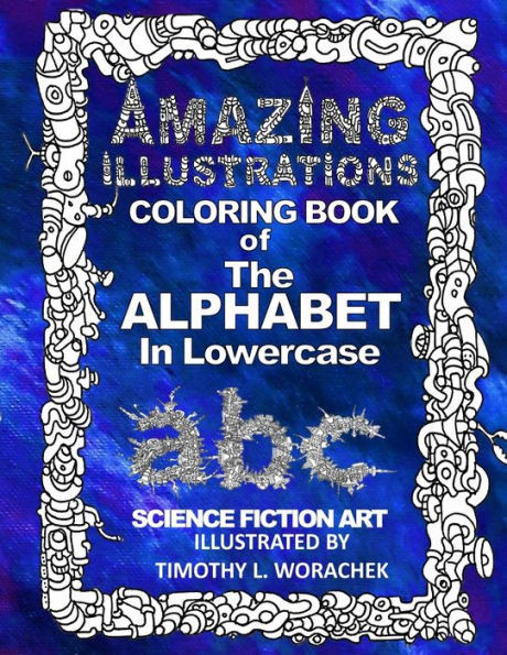 Amazing Illustrations-The Alphabet In Lowercase