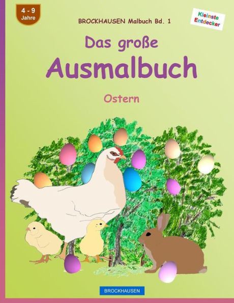 Brockhausen Malbuch Bd. 1 - Das Große Ausmalbuch: Ostern (German Edition)