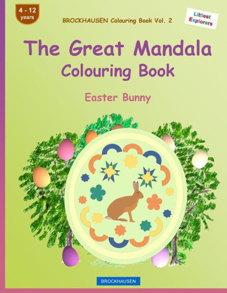 Brockhausen Colouring Book Vol. 2 - The Great Mandala Colouring Book: Easter Bunny