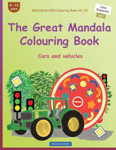Brockhausen Colouring Book Vol. 20 - The Great Mandala Colouring Book: Cars And Vehicles