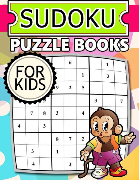 Sudoku Puzzle Books For Kids: Large Print