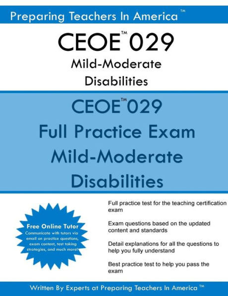 Ceoe 029 Mild-Moderate Disabilities: Ceoe 029 Certification Examinations For Oklahoma Educators