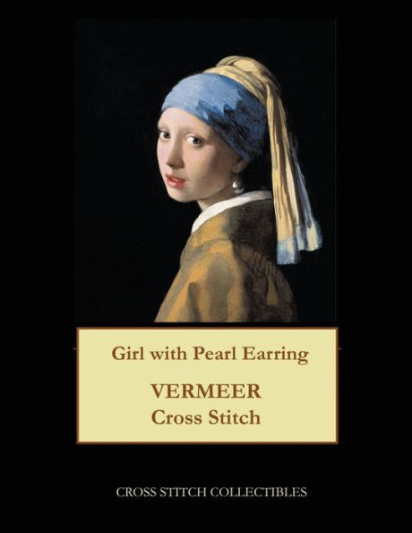Girl With Pearl Earring: Vermeer Cross Stitch Pattern