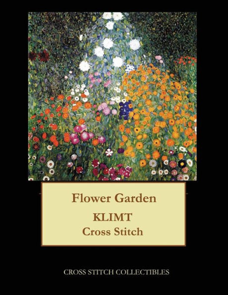 Flower Garden: Gustav Klimt Cross Stitch Pattern
