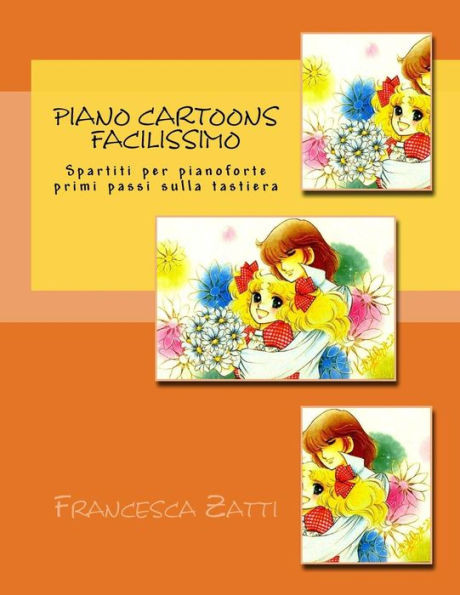 Piano Cartoons Facilissimo: Spartiti Per Pianoforte (Italian Edition)