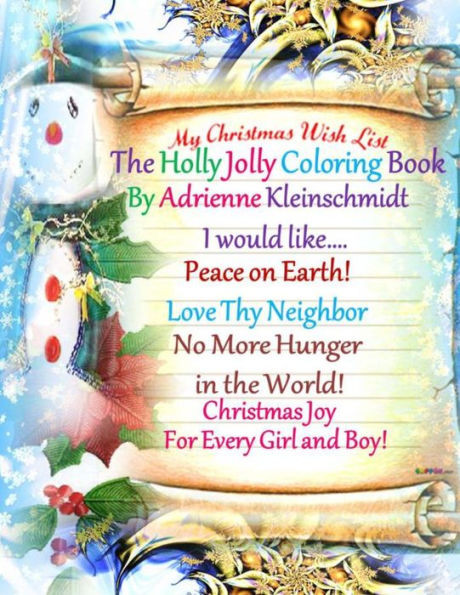 A Holly Jolly Coloring Book!