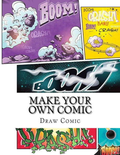 Make Your Own Comic (Activity Drawing, Coloring & Cartooning Books)