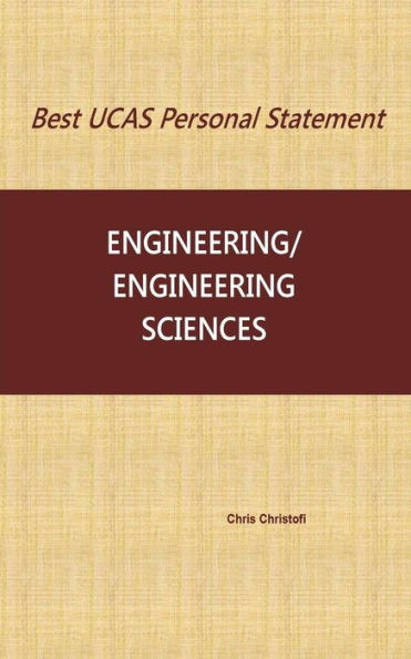 Best Ucas Personal Statement: Engineering/Engineering Sciences