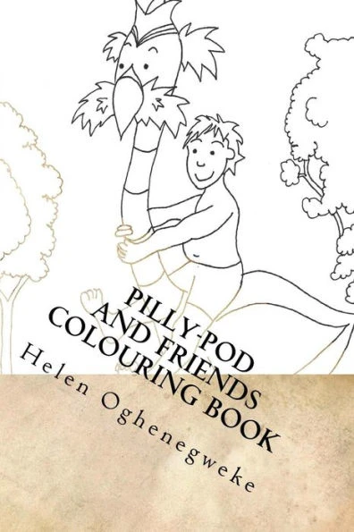 Pilly-Pod And Friends Colouring Book