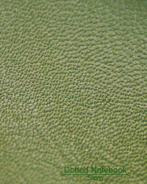 Dotted Notebook: Large Dotted Journal, Planner, Work Book, Sketch Book, 5Mm Dot Grid Book For Daily Use, 8X10 Paperback