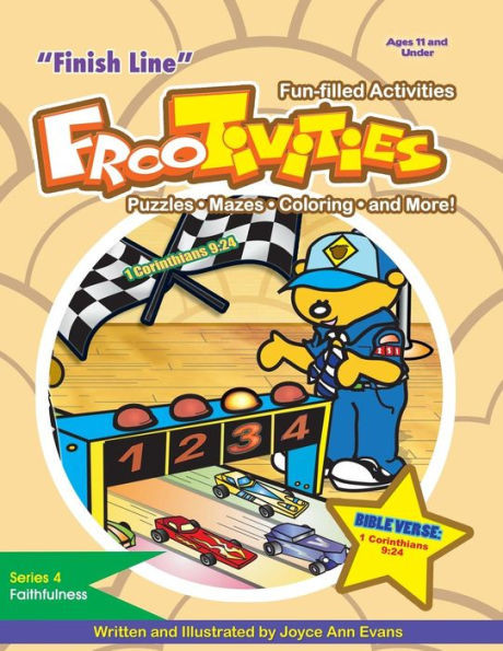 Finish Line Frootivities (4) (Frootbearer Frootivities(Tm) - Activity Book)