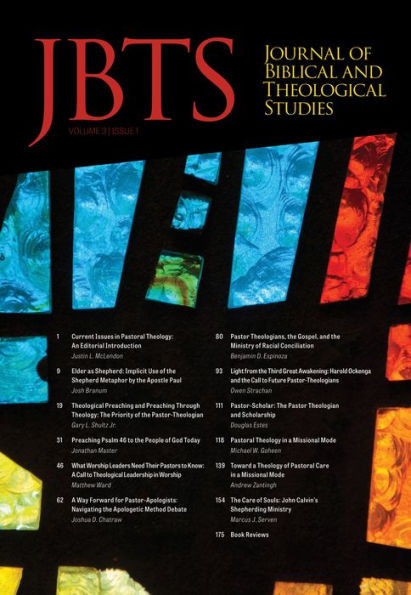 Journal Of Biblical And Theological Studies, Issue 3.1