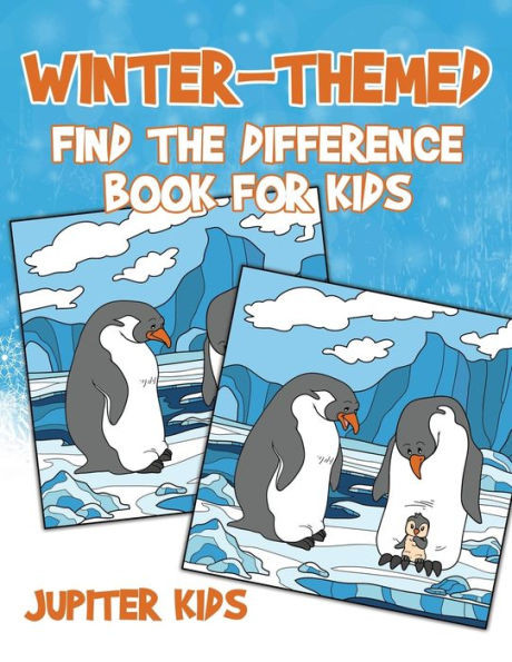 Winter-Themed Find The Difference Book For Kids