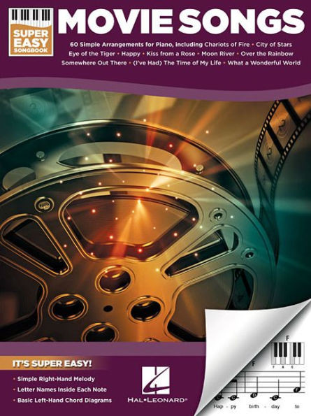 Movie Songs - Super Easy Songbook