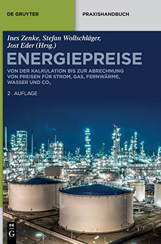 Energiepreise: Von der Kalkulation bis zur Abrechnung von Preisen für Strom, Gas, Fernwärme, Wasser und CO (de Gruyter Praxishandbuch) (German Edition)