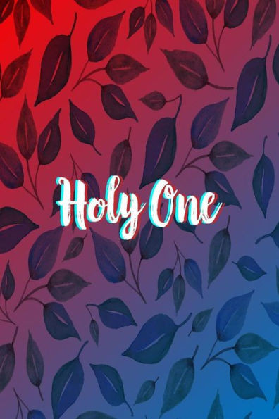 Holy One: Names Of God Bible Quote Cover Composition Notebook Portable