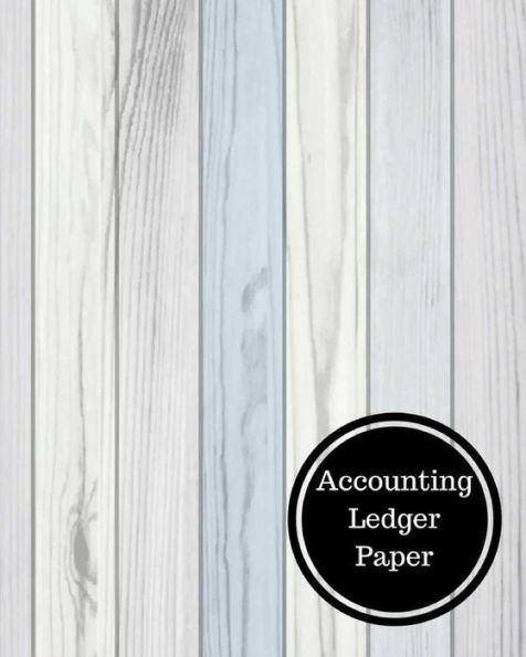 Accounting Ledger Paper: Three Columnar Format