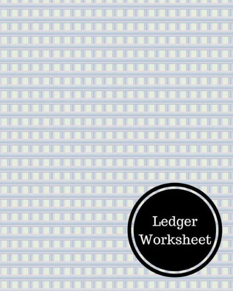 Ledger Worksheet: 4 Column Columnar