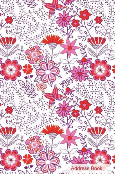 Address Book: Contact Book For Birthdays, Addresses, Phone Numbers And Email, Alphabetical Organizer Journal Notebook For, Women, Men, Girls, Teens