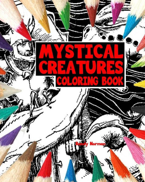 Mythical Creatures Coloring Book