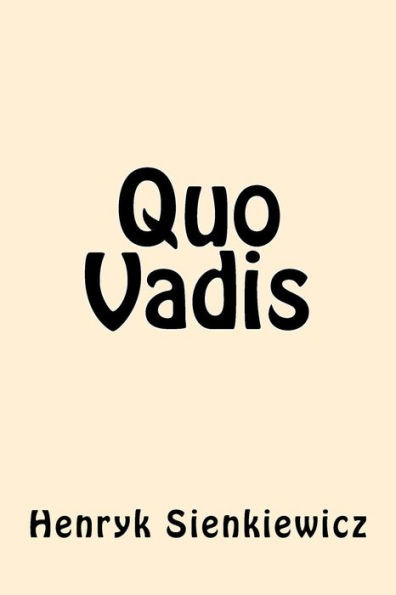 Quo Vadis