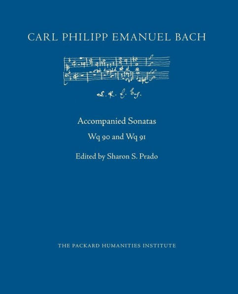 Accompanied Sonatas, Wq 90-91 (Cpeb: Cw Offprints)