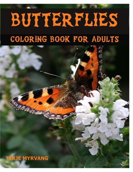 Butterflies:Coloring Book for Adults