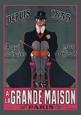 Carnet Blanc À Qui Dois-Je Mon Chic ? (Bnf Affiches) (French Edition)