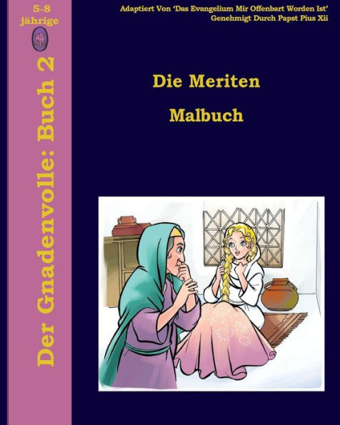 Die Meriten Malbuch (Der Gnadenvolle) (German Edition)