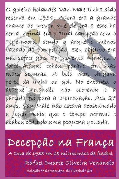 Decepção na França: A Copa de 1938 em 18 microcontos de futebol (Portuguese Edition)