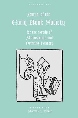 Journal of the Early Book Society (22) (Volume)