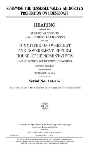 Reviewing The Tennessee Valley Authority'S Prohibition On Houseboats