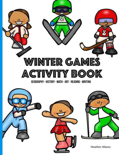 Winter Games Activity Book For Kids
